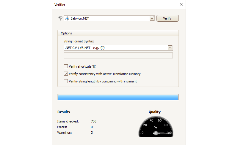 Translation Verification